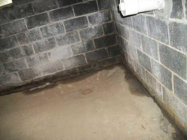 Basement waterproofing